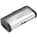 SanDisk Ultra Dual Drive USB Type-C | 64GB USB Flash Drive | USB Type-A / USB Type-C 3.2 Gen 1 (3.1 Gen 1) | Zwart, Zilver