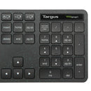 Targus EcoSmart AKB873NO clavier Universel RF sans fil + Bluetooth QWERTY Nordique Noir