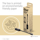 CLUB3D CAC-1188 câble vidéo et adaptateur 0,09 m Mini DisplayPort HDMI Noir