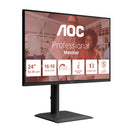 AOC E4 X24E4U écran plat de PC 61 cm (24") 1920 x 1200 pixels Full HD LED Noir