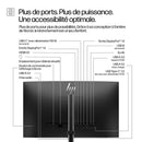 HP Series 5 Pro Écran pour visioconférence FHD USB-C 23,8 pouces – 524pm