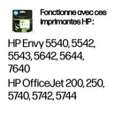 HP 62XL cartouche d'encre trois couleurs grande capacité authentique