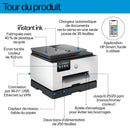 HP OfficeJet Pro Par 9132e Sans fil All-in-One Couleur Imprimante, Instant Ink; Impression recto-verso
