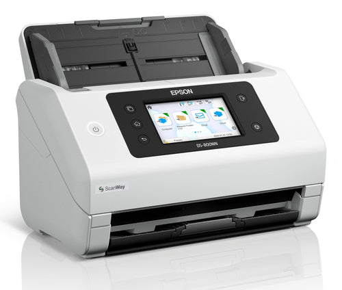 Epson WorkForce DS-800WN Alimentation feuille à feuille de scanner 600 x 600 DPI A4 Blanc