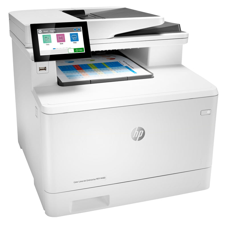 HP Color LaserJet Enterprise LaserJet Enterprise M480f Multifunction Couleur Imprimante, Ethernet uniquement; Copieur, Scanner