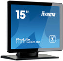 iiyama ProLite T1521MSC-B2 écran plat de PC 38,1 cm (15") 1024 x 768 pixels XGA LED Écran tactile Dessus de table Noir