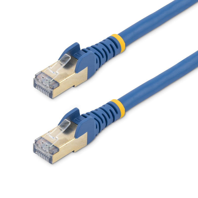 StarTech.com Câble réseau Cat6a STP blindé sans crochet de 3 m - Bleu