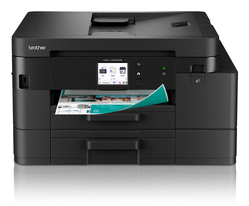 Brother MFC-J4550DW Imprimante jet d'encre multifonction 4-en-1 sans fil. Eligible au forfait EcoPro.