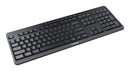 CHERRY Stream keyboard ultimate clavier maison/bureau USB + RF Wireless + Bluetooth QWERTY Anglais Noir