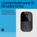 HP Souris double mode Z3700 noire