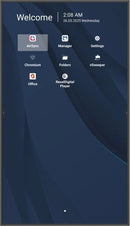 Viewsonic CDE6514-2C Écran d'affichage dynamique Écran plat de signalisation numérique 165,1 cm (65") LCD Wifi 500 cd/m² 4K Ultra HD Noir Intégré dans le processeur Android 14 24/7