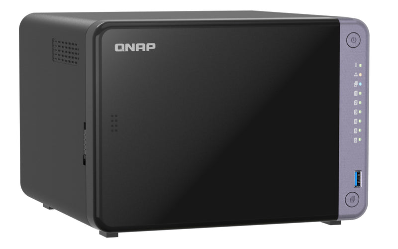 QNAP TS-632X-4G opslagserver NAS Tower Alpine Alpine AL-524 4 GB DDR4 QNAP QTS Zwart