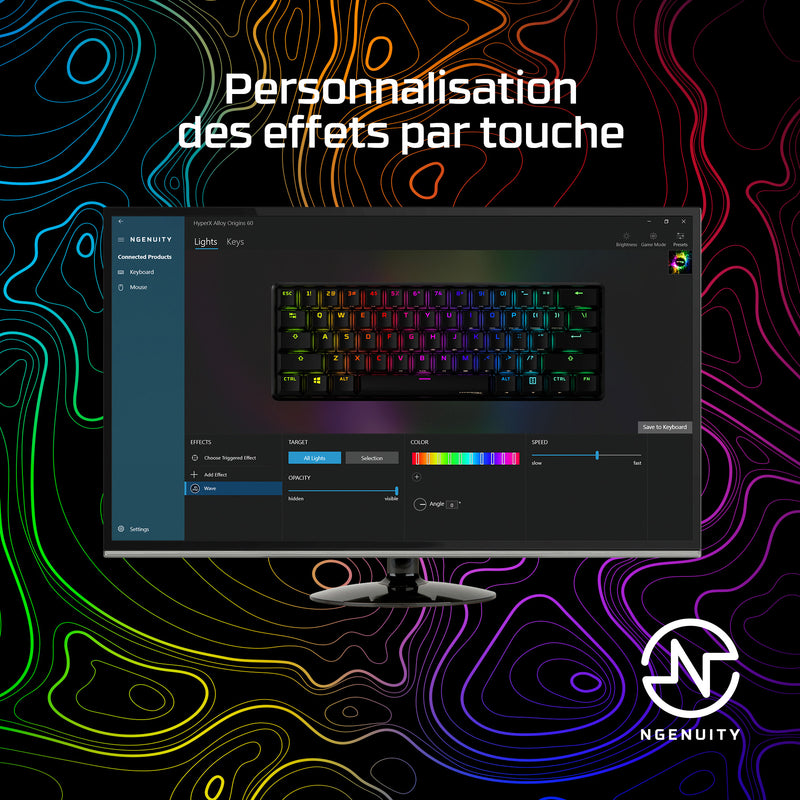 HyperX Alloy Origins 60 HKBO1S-RB-US/G