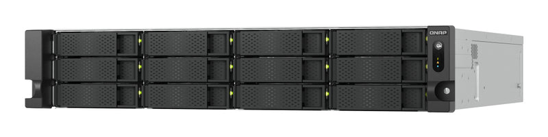 QNAP TS-H1277AXU-RP NAS Rack (2 U) AMD Ryzen™ 5 16 GB DDR5 0 TB QuTS hero Black