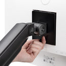 StarTech.com Support de Bureau pour Écrans Incurvés Jusqu'à 49 Pouces 32:9 Ultrawide, Bras à Ressort Mécanique pour Moniteur, Pince en C/Oeillet, Réglage Sans Outil, Max 20kg