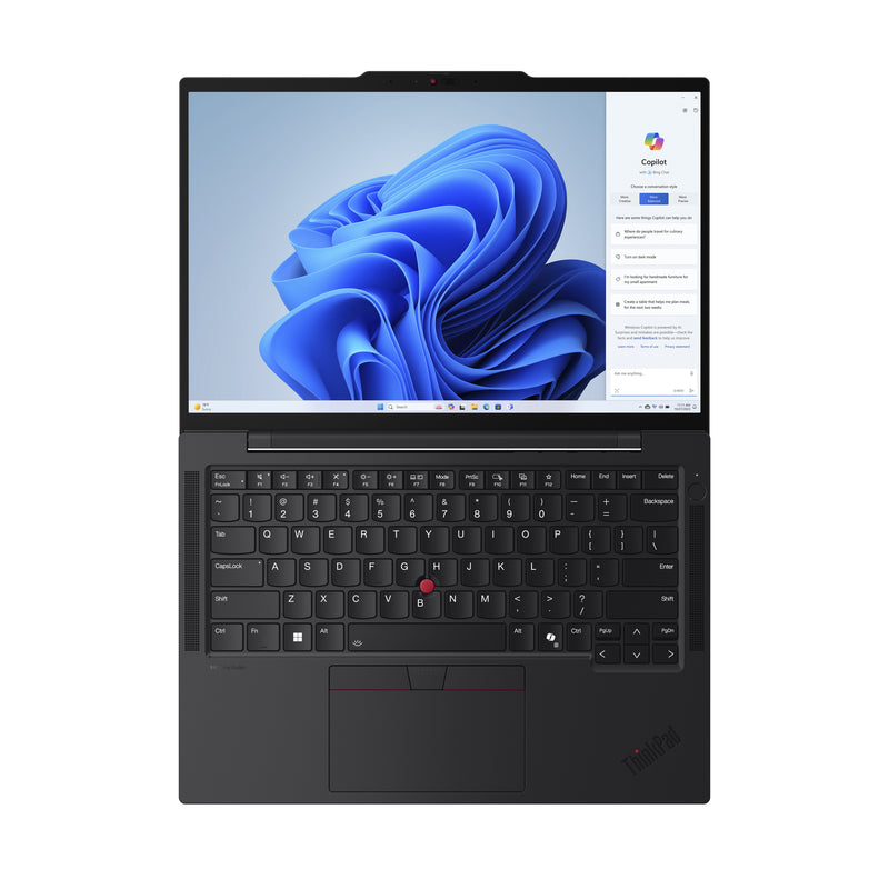 Lenovo ThinkPad T14s Gen 5 Intel Core Ultra 7 155U Ordinateur portable 35,6 cm (14") WUXGA 16 Go LPDDR5x-SDRAM 512 Go SSD Wi-Fi 6E (802.11ax) Windows 11 Pro Anglais Noir