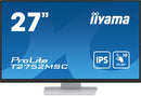 iiyama ProLite T2752MSC-W1 27" (68,6 cm) PC-flatscreenmonitor, 1920 x 1080 pixels Full HD LED-touchscreen, wit