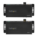 StarTech.com Kit Extender HDMI Fibre Optique - 4K60Hz jusqu'à 1km (Monomode) ou 300m (Multimode) Fibre optique LC, HDR, HDCP, Audio 3.5mm/RS232/Extender IR - Prolongateur/Extension HDMI - Kit Émetteur et Récepteur