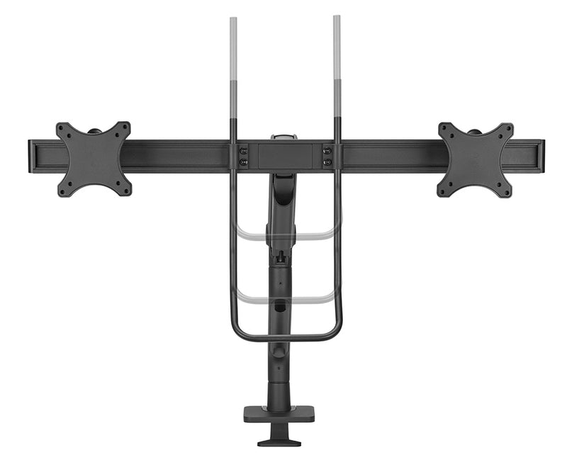 Neomounts DS75S-950BL2 Support d'écran à fixer 17-32" - ressort à gaz - Topfix - arrêt 180°