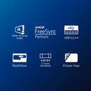 Philips E Line 346E2CUAE/00 écran plat de PC 86,4 cm (34") 3440 x 1440 pixels Wide Quad HD+ LCD Noir