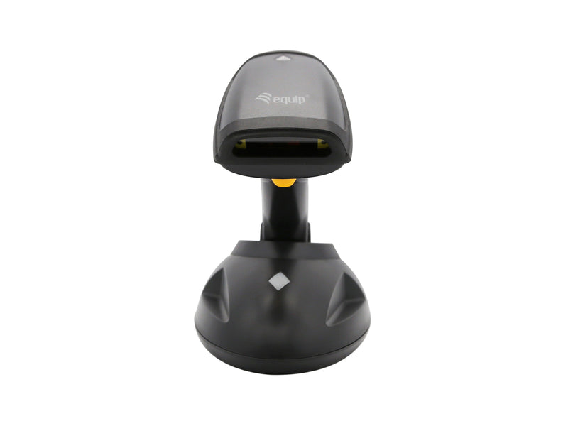 Equip 351025 Barcodescanner, draagbare 1D LED-barcodescanner, zwart