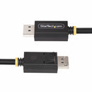 StarTech.com Câble DisplayPort 2.1 de 1m, Câble DisplayPort DP40 Certifié VESA avec UHBR10/HDR/HDCP 2.2, 8K 60Hz/4K 144Hz avec DSC 1.2a, 40Gbps, Câble DP 2.1, Cordon pour Écran/Moniteur UHD, M/M