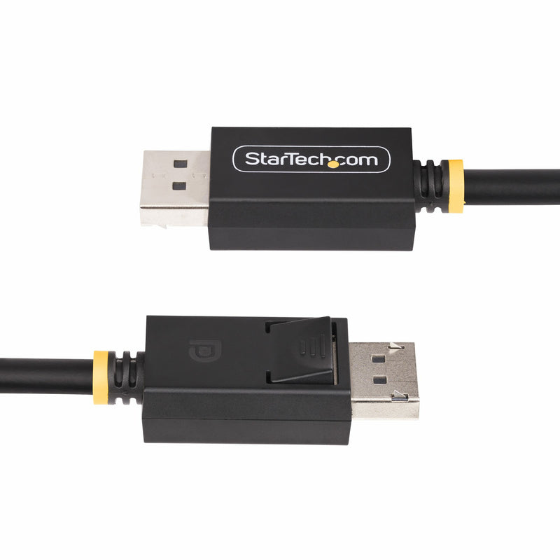 StarTech.com Câble DisplayPort 2.1 de 1m, Câble DisplayPort DP40 Certifié VESA avec UHBR10/HDR/HDCP 2.2, 8K 60Hz/4K 144Hz avec DSC 1.2a, 40Gbps, Câble DP 2.1, Cordon pour Écran/Moniteur UHD, M/M