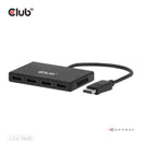 CLUB3D CSV-7400 répartiteur vidéo DisplayPort 4x DisplayPort