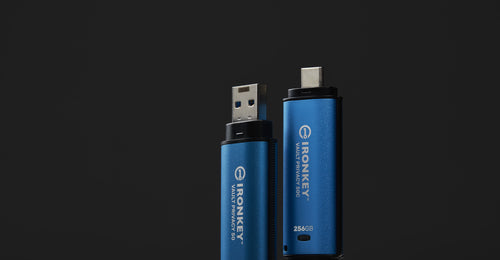 Kingston Technology IronKey 256GB Vault Privacy 50 gecodeerde AES-256, FIPS 197