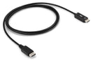 CLUB3D CAC-1083 câble DisplayPort 2 m HDMI Type D (Micro) Noir
