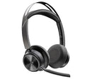 Poly Micro-casque Voyager Focus 2 USB-C-C certifié Microsoft Teams + adaptateur USB-C/A