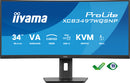 iiyama ProLite XCB3497WQSNP-B1 écran plat de PC 86,4 cm (34") 3440 x 1440 pixels UltraWide Quad HD LED Noir