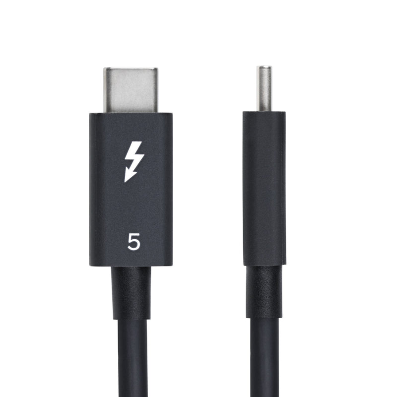 StarTech.com Câble Thunderbolt 5 de 50cm, 80Gbps/Jusqu'à 120Gbps, 240W PD, 8K 60Hz, Câble Thunderbolt Certifié, Compatible avec Thunderbolt 4/USB4/USB-C