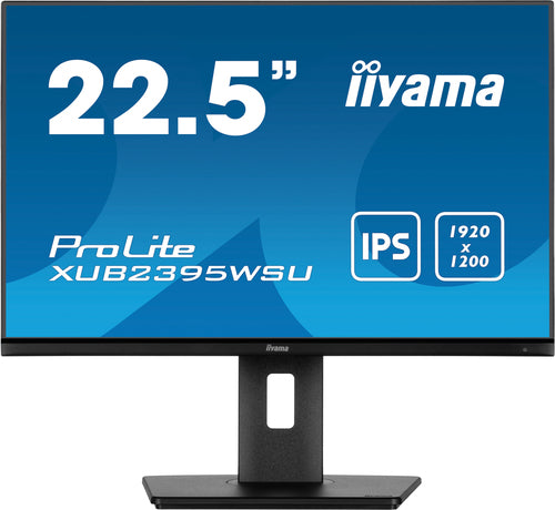 iiyama ProLite XUB2395WSU-B5 22,5" (57,1 cm) PC Flat Panel Monitor 1920 x 1200 pixels WUXGA LED Zwart