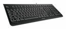CHERRY KC 1000 clavier Universel USB AZERTY Belge Noir