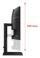 AOC E4 CU34E4CW écran plat de PC 86,4 cm (34") 3440 x 1440 pixels UltraWide Quad HD LED Noir