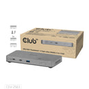 CLUB3D CSV-2563 hub & concentrateur Thunderbolt 5 120000 Mbit/s Argent