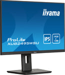 iiyama ProLite XUB2495WSU-B7 platte pc-monitor 61,2 cm (24,1") 1920 x 1200 pixels 4K Ultra HD LED Zwart