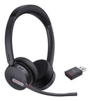 Yealink WH64 Hybrid Dual UC Casque Sans fil Arceau Bureau/Centre d'appels Micro-USB Bluetooth Noir