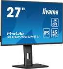 iiyama ProLite XUB2792UHSU-B6 27" (68.6 cm) PC Flat Panel Monitor, 3840 x 2160 pixels, 4K Ultra HD LED, Black