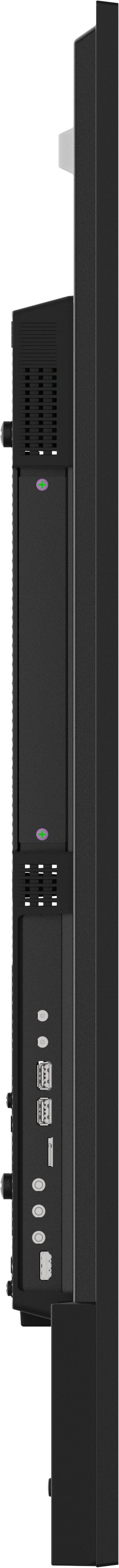 iiyama LH6575UHS-B2AG Écran d'affichage dynamique Écran plat de signalisation numérique 163,8 cm (64.5") LCD Wifi 500 cd/m² 4K Ultra HD Noir Intégré dans le processeur Android 11 24/7