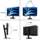Philips 3000 series 27B2U3601/00 écran plat de PC 68,6 cm (27") 2560 x 1440 pixels Quad HD LCD Noir