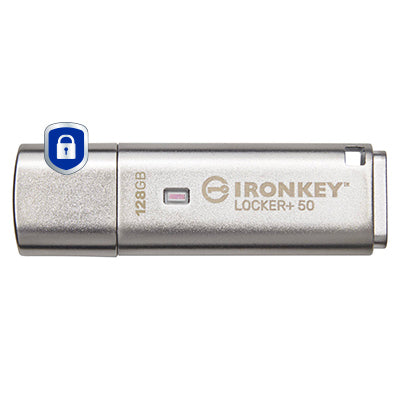 Kingston Technology IronKey 128 Go IKLP50 AES USB, w/256bit Encryption