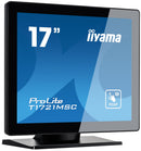 iiyama ProLite T1721MSC-B2 43,2 cm (17") 1280 x 1024 pixels SXGA LED touchscreen PC flat panel monitor, zwart