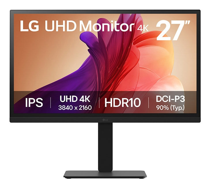 LG 27BA45U-B écran plat de PC 68,6 cm (27") 3840 x 2160 pixels 4K Ultra HD Noir