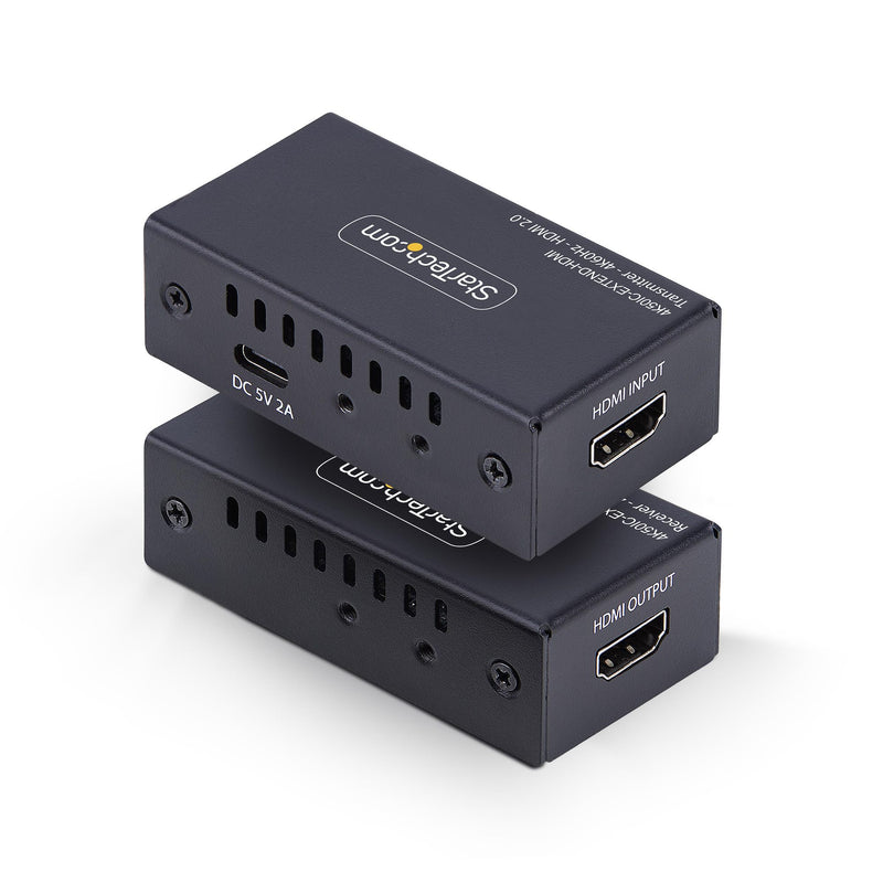 StarTech.com 4K50IC-EXTEND-HDMI audio/video-uitbreidingszender en -ontvanger, zwart