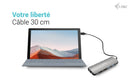 i-tec USB-C Metal Nano 2x Display Docking Station + Power Delivery 100 W