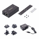StarTech.com Adaptateur Série vers Ethernet à 1 Port, Serveur de Périphériques Série IP pour Périphériques RS232 Distants, Montage Mural/sur Rail DIN, Boîtier Métallique, Convertisseur Série RJ45 LAN vers DB9, TAA